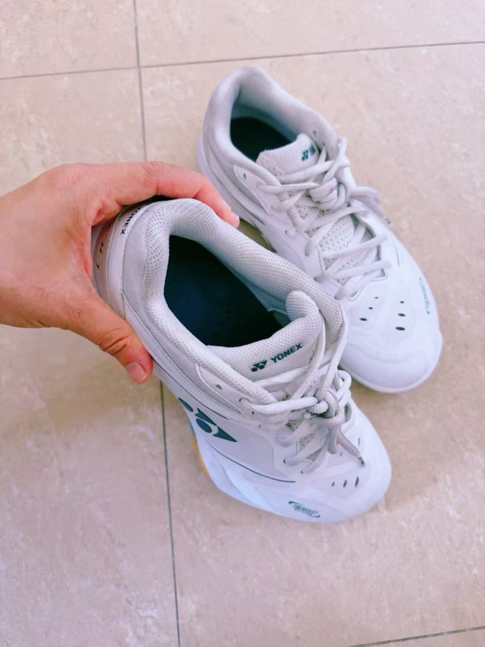 YONEX Power Cushion 65Z Wide SHB65Z4W1 011 White Men's Badminton Shoes US 6.5 - Picture 14 of 14
